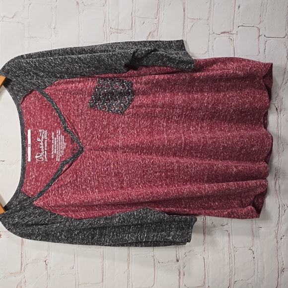 Pressbox University South Carolina Gamecocks Pride Tee Shirt 3/4 Sleeve Size 1x - Picture 1 of 10